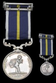 Royal Humane Society, small silver medal (successful) (Lieut. Arthur Marsden, R.N., 25th March 1912) hallmarks for...