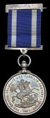 Bristol Tramways and Carriage Co. Ltd. Medal for Loyalty 1901, obverse: St. George and the dragon, reverse...