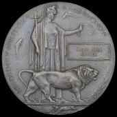 Memorial Plaque 1914-18 (2) (Ralph Hall Carter; Richard Carter) good very fine (2) 	 £60-80