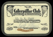 The original Caterpillar Club membership certificate appertaining to ‘Lt. R. K. Clark’, signed by the Hon....