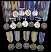 General Service 1962, 1 clasp, Malay Peninsula; Operational Service Medal 2000, 1 clasp, Afghanistan; Iraq 2004, no...