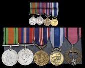 A Second World War group of five attributed to Squadron Leader B. Steiner, Czechoslovakian Air Force

Defence and...