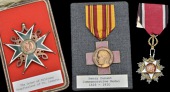 International, Henry Dunant Commemorative Cross, bronze and enamel; Military & Hospitaller Order of St. Lazarus of...