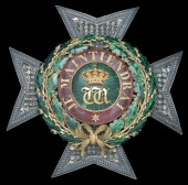 Luxembourg, Order of the Oak Crown, Grand Officer’s breast star by Moussault, Amsterdam, 74 x 73mm., silver,...