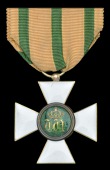Luxembourg, Order of the Oak Crown, Knight’s breast badge, 34 x 34mm., gold and enamel, good very fine	 £200-250