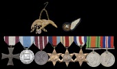 A Second World War group of nine attributed to Sergeant W. Szalacki, Polish Air Force, an Air Gunner who flew...