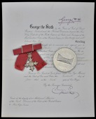 An M.B.E. pair awarded to Matron Gladys Hope-Lucas

The Most Excellent Order of the British Empire, M.B.E. (Civil)...