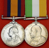 Pair: Nursing Sister L. B. A. Drury, Army Nursing Service

Queen’s South Africa 1899-1902, no clasp Nursing...