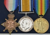 Three: Surgeon Septimus Hibbert, Royal Naval Volunteer Reserve, killed in action on H.M.S. Formidable, 1 January...