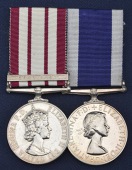 Pair: Leading Sick Berth Attendant D. Blake, Royal Navy

Naval General Service 1915-62, 1 clasp, Near East...