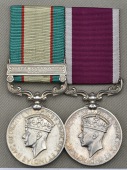 Pair: Cook Faqir Muhammad, Indian Army Medical Corps, late Indian Hospital Corps

India General Service 1936-39, 1...