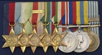Eight: Surgeon Commander D. W. Pratt, Royal Navy

1939-45 Star; Atlantic Star; Africa Star, clasp, North Africa...