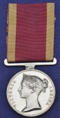 China 1842 (C. J. Martyr, Madras Artily., Assistant Surgeon) original straight bar suspension, edge bruising, very...