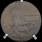 Memorial Plaque (Joseph Quarry) extremely fine	 £40-60