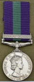 General Service 1918-62, 1 clasp, Near East (22476232 Pte. J. W. Bromilow, R.A.M.C.) minor edge bruising, good very...