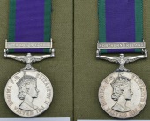 General Service 1962 (2), 1 clasp, Borneo (22026620 Cpl. P. G. Lloyd, RAMC.); another, 1 clasp, Northern Ireland...