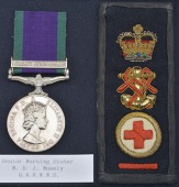 General Service 1962, 1 clasp, Malay Peninsula (Senr. Nursing Sister M. E. J. Mosely, R.N.); together with a...