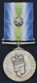 South Atlantic 1982, with rosette (MA D. M. Wilson, D160402L 40 Cdo RM) with named card box of issue, extremely...