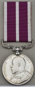 Indian Army Meritorious Service Medal, E.VII.R. (399 1st Cl. Hospl. Asstt. Shaikh Wajid Ahmad, I.S.M.D.Bl.) very...