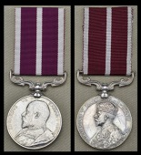 Indian Army Meritorious Service Medal (2), E.VII.R. (625 1st Cl. H. Asst. Pandit Nathu Ram, Bl. Estnt.) officially...
