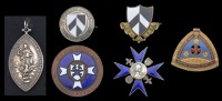 St. Thomas’s Hospital Florence Nightingale School of Nursing Badge, unnamed, silver and enamel, pin-backed; St....