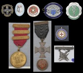 Wolverhampton General Hospital Medal, bronze, with ‘1923’ brooch bar and two ‘1923’ slip bars; Hove War...