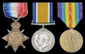 Three: Temporary Serjeant A. Salmon, 7th Dragoon Guards

1914 Star (6152 Pte., 7/D. Gds.); British War and Victory...