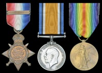 Three: Private T. A. Harrison, 15th Hussars

1914 Star, with clasp (880 Pte., 15/Hrs.); British War and Victory...