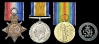 Three: Lance-Corporal H. Roden, 3rd Battalion Worcestershire Regiment

1914 Star (10533 L. Cpl., 3/Worc. R.);...