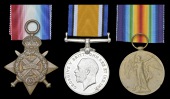 Three: Private J. Green, 4th Battalion Middlesex Regiment

1914 Star (L-10647 Pte., 4/Middx. R.); British War and...