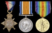 Three: Private J. Foley, 2nd Battalion King’s Own Scottish Borderers, killed in action, France/Flanders, 13...