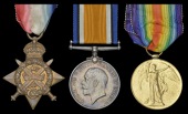 Three: Acting 2 Corporal R. Millyard, M.M., 11 Field Company Royal Engineers

1914 Star (23369 Sapr., R.E.);...