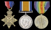 Three: Acting-Corporal C. H. Doe, Royal Engineers

1914 Star (27258 Spr., R.E.); British War and Victory Medals...