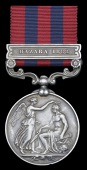 India General Service 1854-95, 1 clasp, Hazara 1888 (Jamr. Ishar Singh, 45th Bl. Infy.) very fine	 £100-140