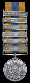 Khedive’s Sudan 1896-1908, 6 clasps, Firket, Hafir, Abu Hamed, Sudan 1897, The Atbara, Khartoum, with Arabic...