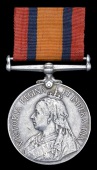Queen’s South Africa 1899-1902, no clasp (2722 Sowar Jamiat Singh, 11th Bengal Lcrs.) official correction to unit,...