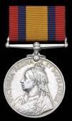 Queen’s South Africa 1899-1902, no clasp (468 Hvldr. Attar Singh, 26th Sikh Regt.) some contact marks, nearly very...