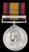 Queen’s South Africa 1899-1902, 1 clasp, Cape Colony (1305 Sowar Hajee Khan, 6th Bombay Cvlry) suspension a little...
