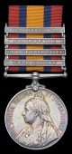 Queen’s South Africa 1899-1902, 4 clasps, Cape Colony, Orange Free State, Transvaal, South Africa 1902 (1712 Sowar...