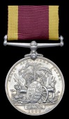 China 1900, no clasp (Subdr. Imran Mian, 30th Baluch. Infy.) official corrections to naming, contact marks,  nearly...