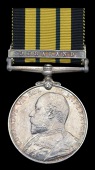 Africa General Service 1902-56, 1 clasp, Jubaland (192 Dvr. Sohon Singh, Murree Mtn. Bty.) contact marks, nearly...