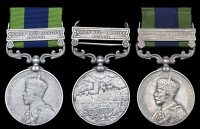India General Service 1908-35 (3), 1 clasp, North West Frontier 1930-31 (Butcher Fazal Karim, S.W. Scouts; 3 Shah...