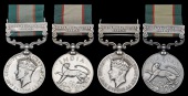 India General Service 1936-39, 1 clasp, North West Frontier 1936-37 (4) (W-Carr. Kamar Zaman, 1 S. Wales Bord.; 1388...