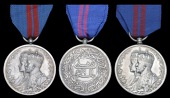 Delhi Durbar 1911 (3), silver (Subadar Gopal Singh, 1st Kashmir Infantry; Sub. Chanda, 42nd Deoli Regt Dec. 1911);...