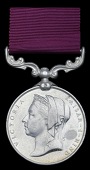 Indian Army L.S. & G.C., V.R., 3rd issue (2333 Sepoy Lachhman, 6th Infy. Hydd. Contgt.) edge bruising, contact...