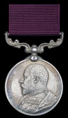 Indian Army L.S. & G.C., E.VII.R. (1242 Sepoy Balkran Singh, 97th Deccan Infy.) edge bruise, good very fine	 £70-90