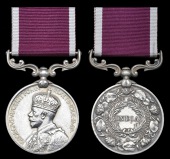 Indian Army L.S. & G.C. (2), G.V.R., 2nd issue (8277 Sep. Narain Singh, I.M.G. Platoon, 1 Dorset R.; TD-73016 Nk....