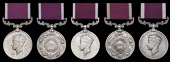 Indian Army L.S. & G.C., G.VI.R. (17344 L-Nk. Mangu Khan, 14 Punjab R.; 4427 Nk. Franklin Davis, 10-16 Punjab R.;...