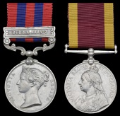 Pair: Jemadar Ramharak Dube, 2nd Regiment of Infantry, Hyderabad Contingent

India General Service 1854-95, 1...