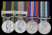 Four: Subadar Ramsing Gurung, 1-1st Gurkha Rifles

India General Service 1908-35, 1 clasp, North West Frontier...